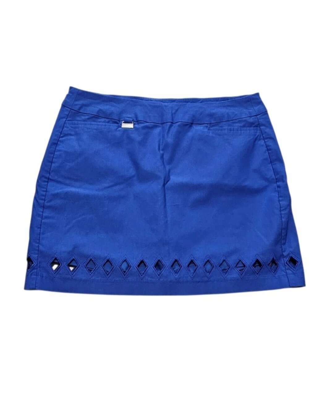Patchington Skort 14 Golf Tennis Pickleball Pockets Blue Knee Length